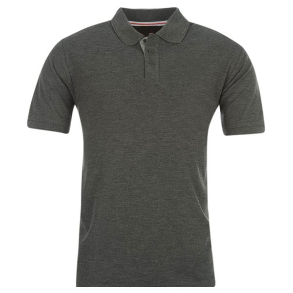 Grey-Cottton-Polo-Shirt