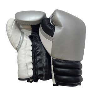 silver/black Boxing Gloves